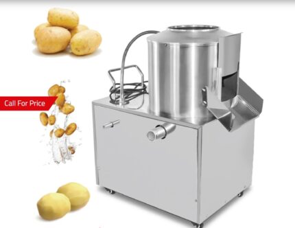 Commercial potato peeler machine
