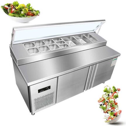 salad bar under counter chiller